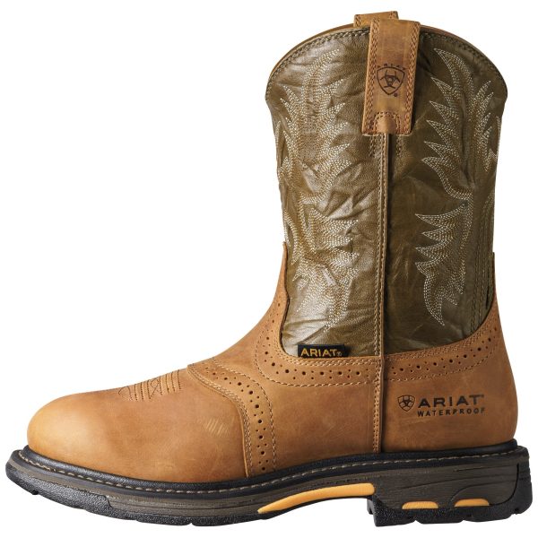 Ariat Workhog H2O Waterproof (Aged Bark) Online now