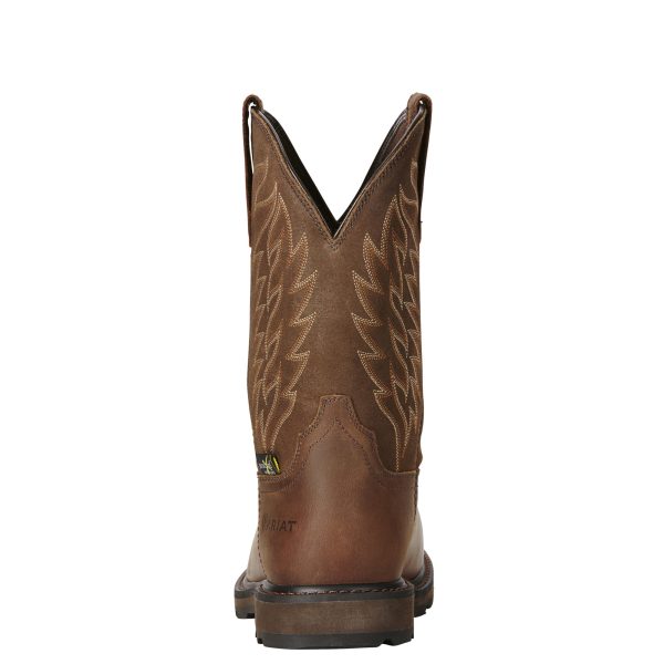 Ariat Groundbreaker Steel Toe Met Guard (Brown) Sale