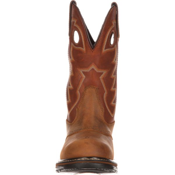 Rocky Original Ride Branson Saddle Roper Waterproof (Saffron Brown) Sale