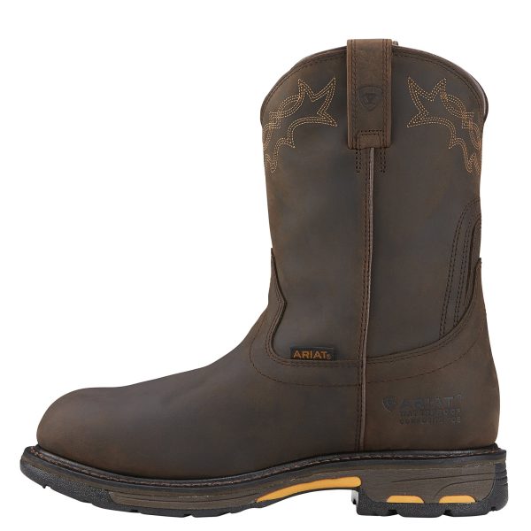 Ariat Workhog H2O (Oily Distressed Brown) Sale