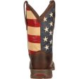 Durango Rebel Patriotic USA Flag Boot (Brown) Online now