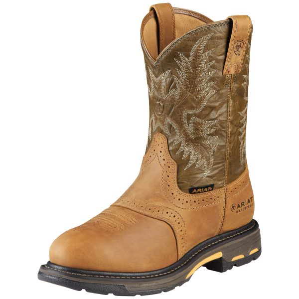 Ariat Workhog H2O Waterproof (Aged Bark) Online now