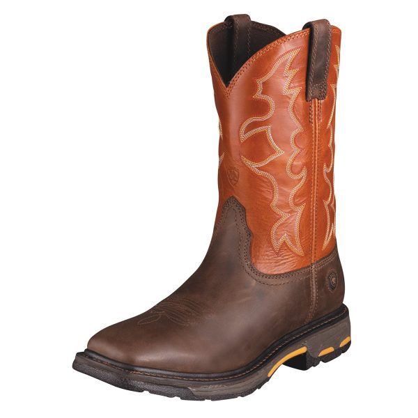 Ariat Workhog (Dark Earth \ Red) Fashion