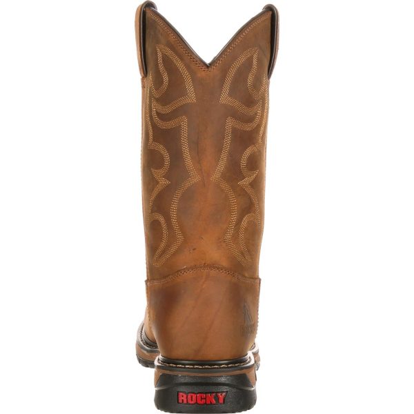 Rocky Original Ride Branson Roper Steel Toe Waterproof (Aztec Crazy Horse) Supply