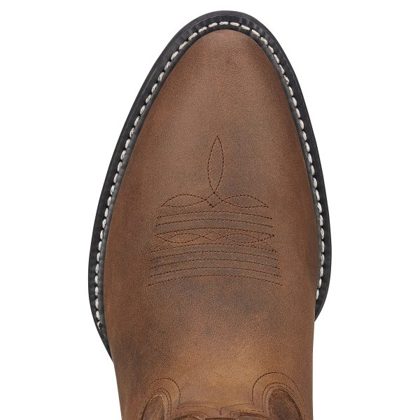 Ariat Heritage Western R Toe (Distressed Brown) Supply