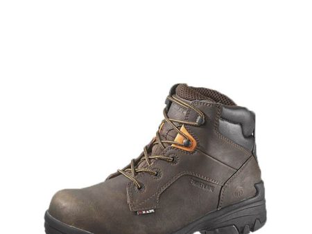 Wolverine Merlin 6  Composite Safety Toe Boot (Brown) Cheap