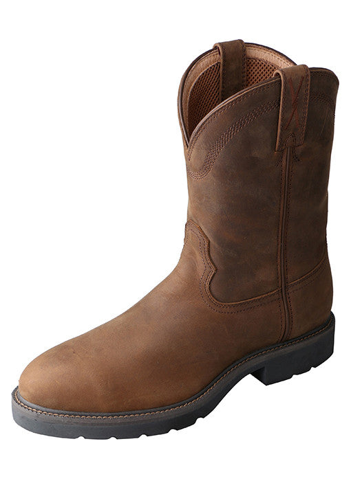 Twisted X Work Boot (Distressed Saddle) Online