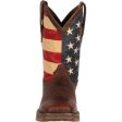 Durango Rebel Patriotic USA Flag Boot (Brown) Online now