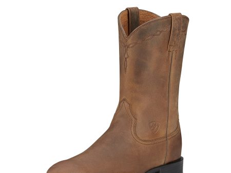 Ariat Heritage Pull On Roper (Distressed Brown) For Cheap