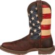 Durango Rebel Patriotic USA Flag Boot (Brown) Online now