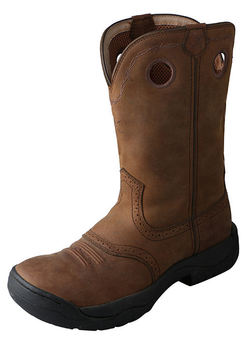 Twisted X All Around Boot (Distressed Saddle) Fashion