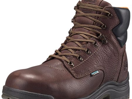 Timberland Pro Titan 6  Alloy Toe Waterproof (Dark Mocha) For Discount