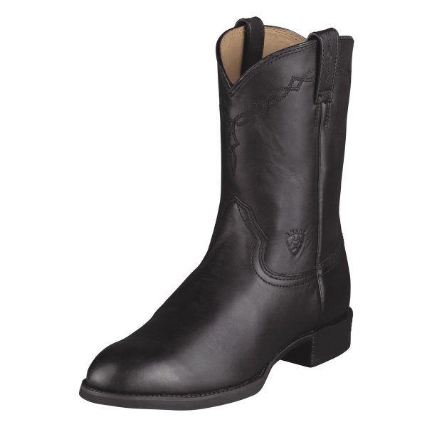 Ariat Heritage Pull On Roper (Black) Online now