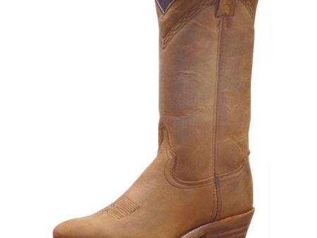 Abilene Cowhide Western Boots (Dirty Brown) Cheap