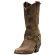 Women s Abilene Sage 11  Concho Western (Antique Tan) Online Sale