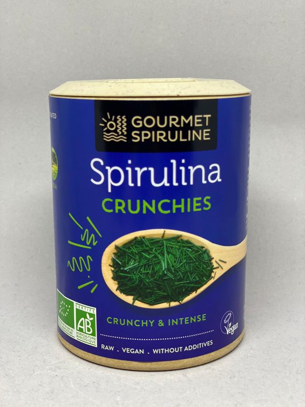 Gourmet Spirulina Raw Spirulina Crunchies (90g) Online now