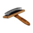 Bamboo Groom Slicker Brush For Sale