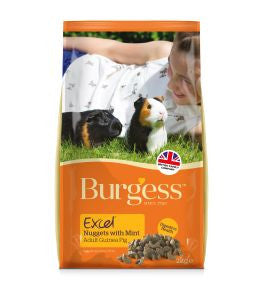 Burgess Excel Guinea Pig Nuggets with Mint Supply