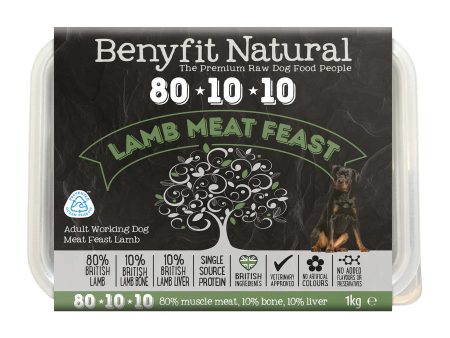 Benyfit Natural Lamb Meat Feast 80-10-10 For Sale