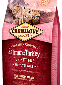 Carnilove Kitten - Salmon and Turkey Hot on Sale