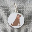 Sweet William ID Tag - Chocolate Labrador For Cheap