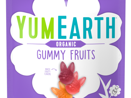 Yum Earth Organic Spring Gummy Fruits 10 Snack Packs 198.4g Hot on Sale