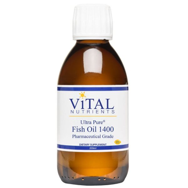 ViTAL nutrients Ultra Pure® Fish Oil 1400 Pharmaceutical grade 200ml Fashion