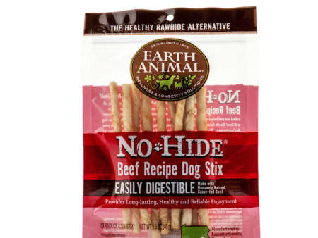 Earth Animal No Hide Chew Stix Beef Supply