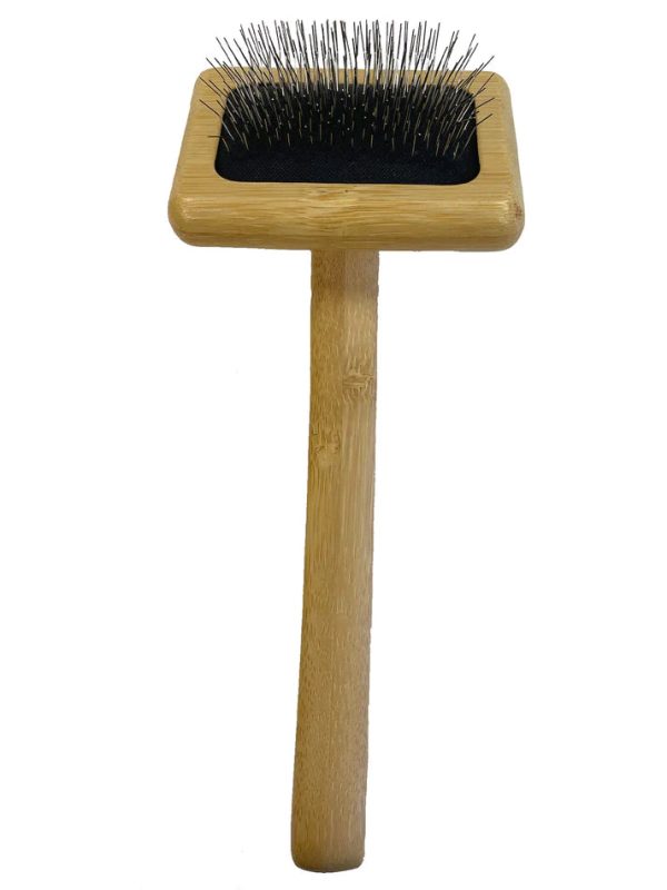 Happy Pet Bamboo Small Slicker Brush Online Sale