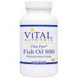 ViTAL nutrients Ultra Pure® Fish Oil 800 Pharmaceutical grade 90 softgels For Sale