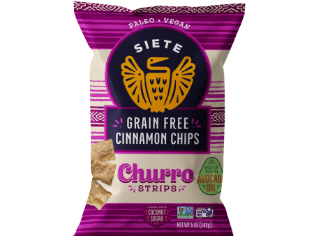 Siete Grain Free Churro Strips 142g Hot on Sale