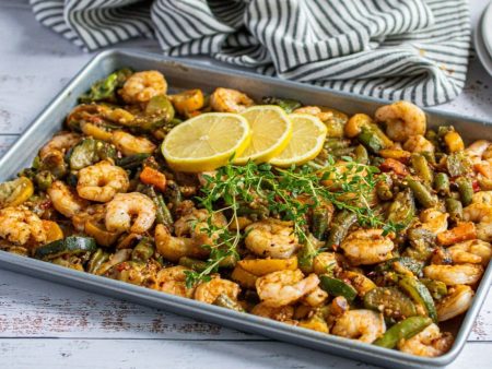 Sheet Pan Lemon Garlic Shrimp For Discount