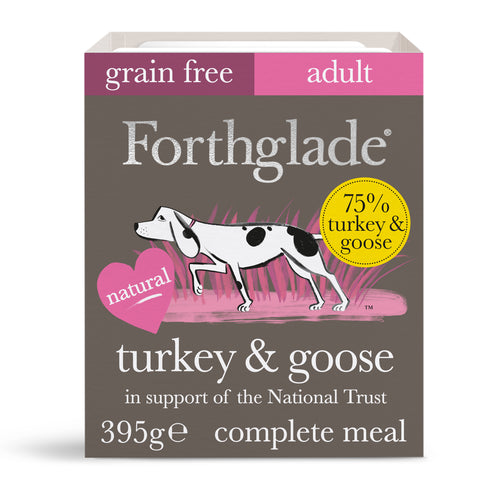 Forthglade Gourmet Adult Grain Free Turkey & Goose 395g For Discount