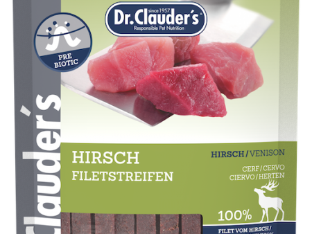 Dr Clauder s Venison Fillet Strips 80g Sale