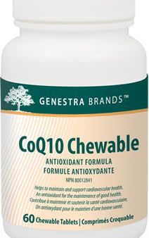 Genestra CoQ10 Chewable 60 Chewable Tablets Supply