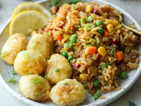 *Crispy Lemon Chicken with Fried Rice Discount