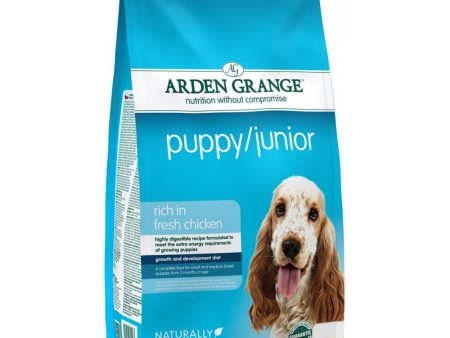 Arden Grange Dry Dog Food Puppy Junior Fresh Chicken Online now