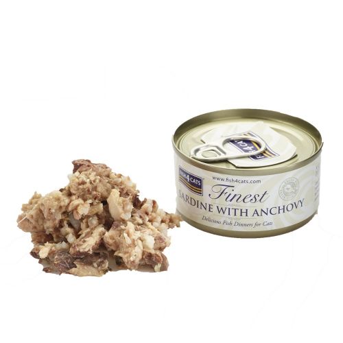 Fish4Cats Sardine with Anchovy 70g For Discount