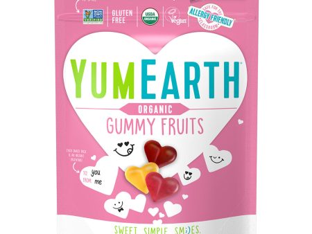 Yum Earth Organic Valentine s Gummy Fruits 198g Discount