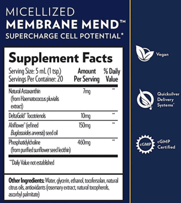 QuickSilver Scientific® Membrane Mend™ (3.38fl oz 100ml) Sale