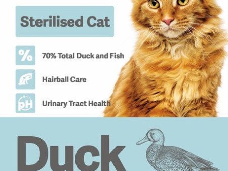 Molly s Pantry Sterilized Adult Cat Food Duck with Sardines on Sale