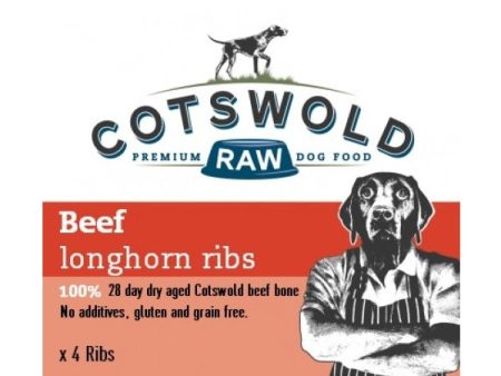 Cotswold Raw Frozen Beef Longhorn Ribs Online now