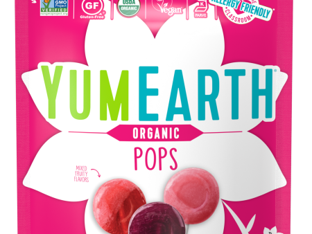 Yum Earth Organic Fruity Spring Lollipops 40 Pops 241g Cheap