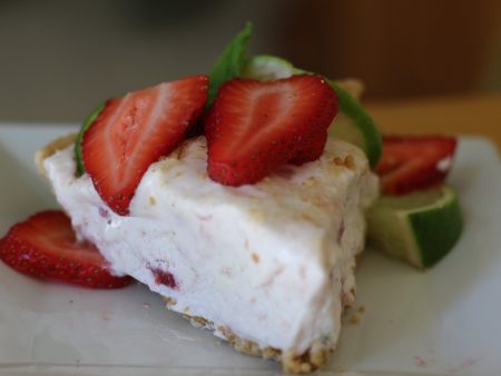 Frozen Strawberry Margarita Pie Online