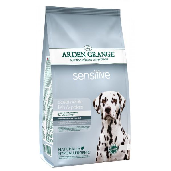 Arden Grange Adult Dry Dog Food Sensitive Ocean White Fish & Potato Discount