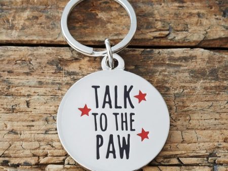 Sweet William ID Tag -  Talk to the Paw   For Sale