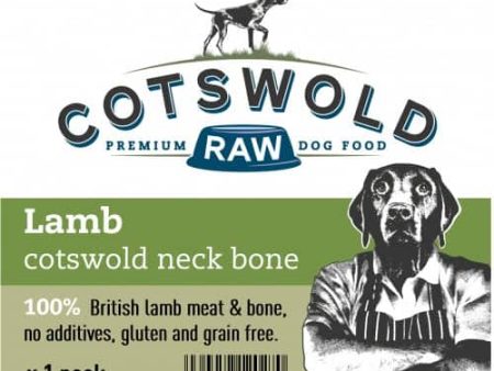 Cotswold Raw Frozen Lamb Neck Bone x1 For Discount