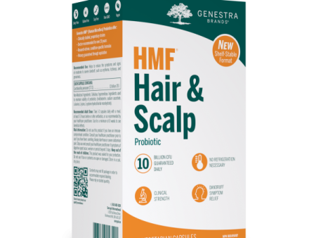 Genestra HMF Hair & Scalp Probiotic 60 Vegetarian Capsules Online now