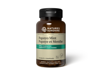 Nature s Sunshine Papaya Mint 70 Tablets Cheap