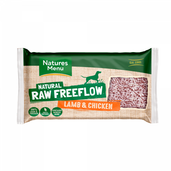 Natures Menu Freeflow Chicken & Lamb Mince 2kg on Sale